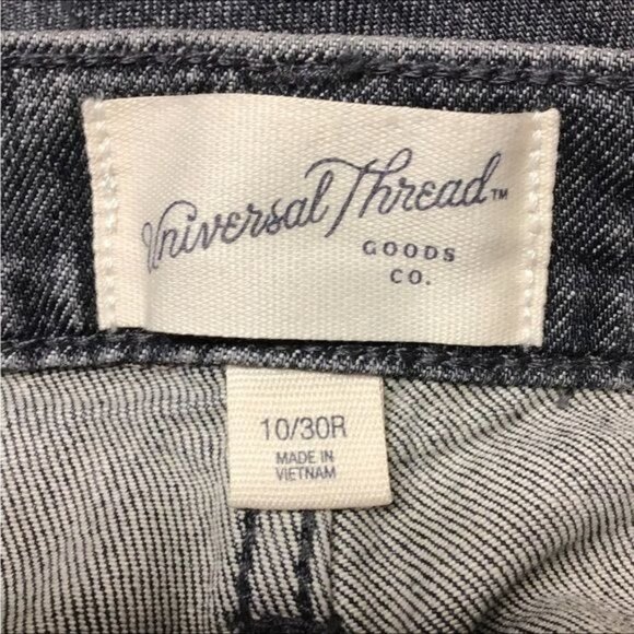 Universal Thread Women’s High-Rise Vintage Distressed Straight Jeans, size 10 - Picture 8 of 11